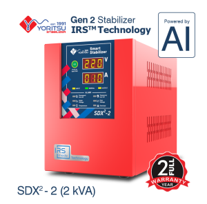 Stabilizer Listrik 2 kVA Yoritsu Smart Digital SDX Gen-2 ( Single Phase )-1