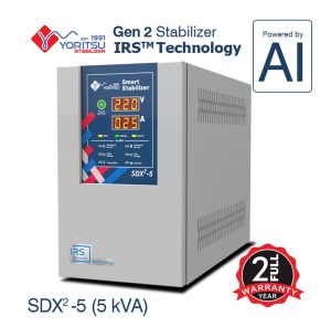 Stabilizer Listrik 5 kVA Yoritsu Smart Digital SDX Gen-2 ( Single Phase )-1